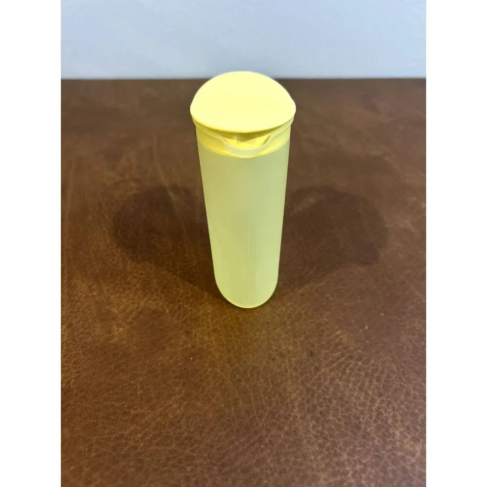 Tupperware Impressions Yellow Mini Pitcher With Lid #4078A